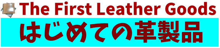 はじめての革製品
