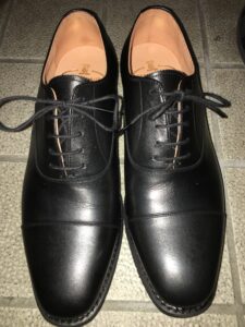 【購入記録】SCOTCH GRAINのストレートチップ(黒)三井アウトレットにて