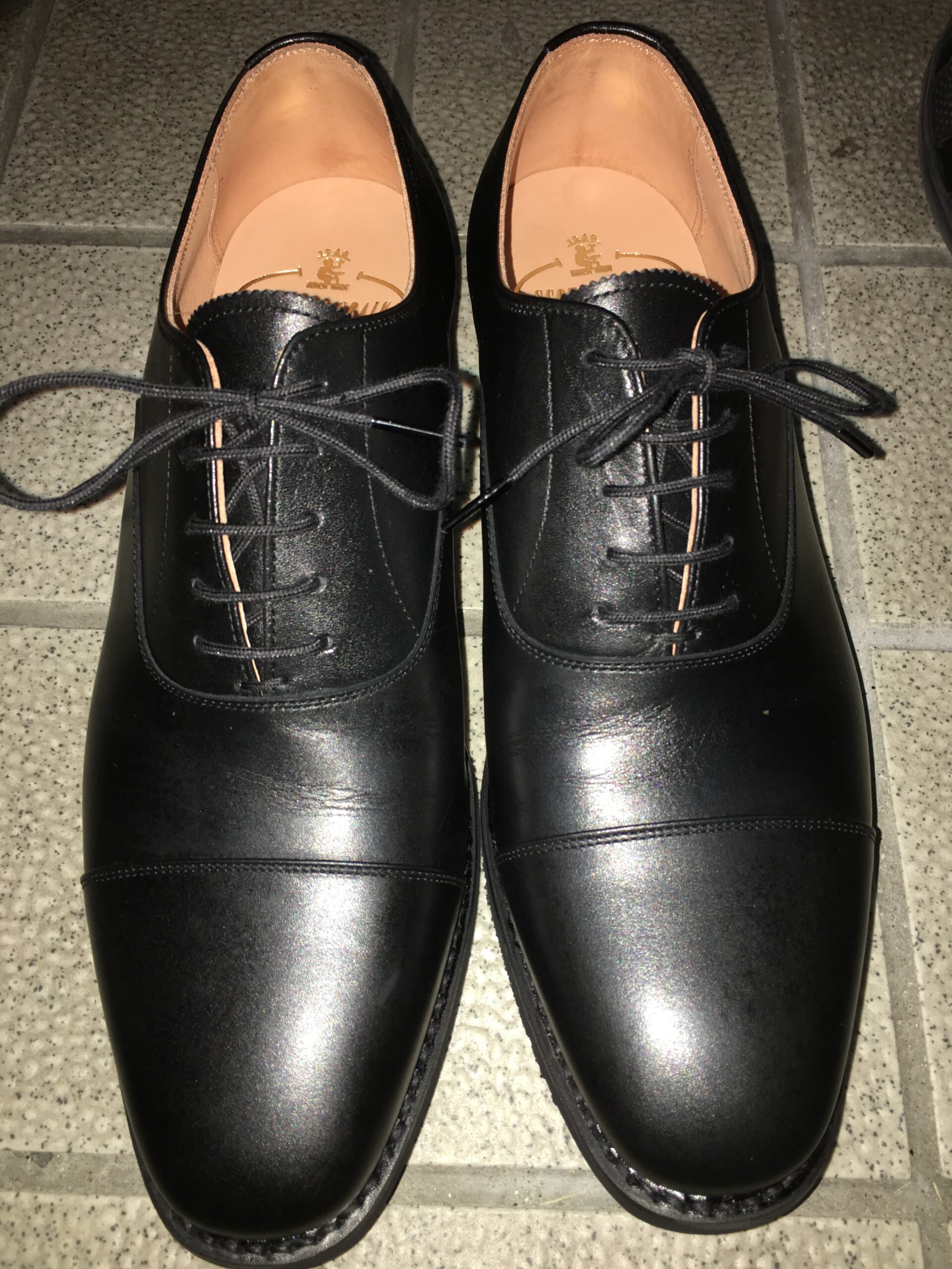 【購入記録】SCOTCH GRAINのストレートチップ(黒)三井アウトレットにて