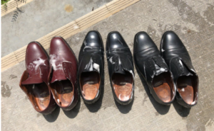 【靴の手入れ】LEXOLレザークリーナーで革靴を丸洗い<実践編>[2018-03-31]