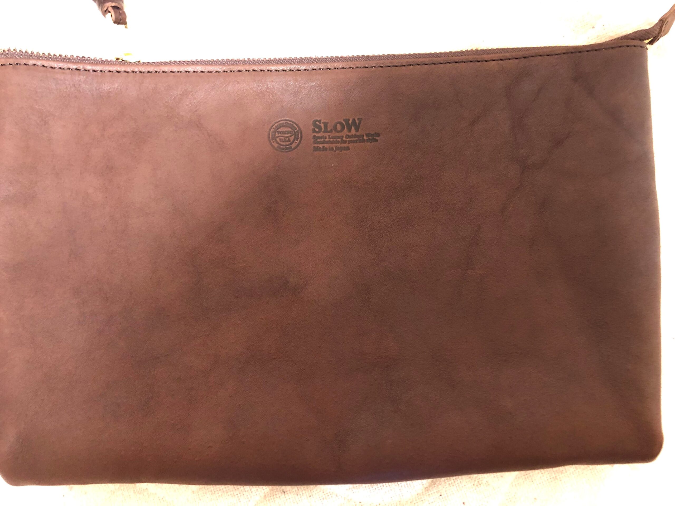 【購入記録】SLOW 栃木レザーのポーチ