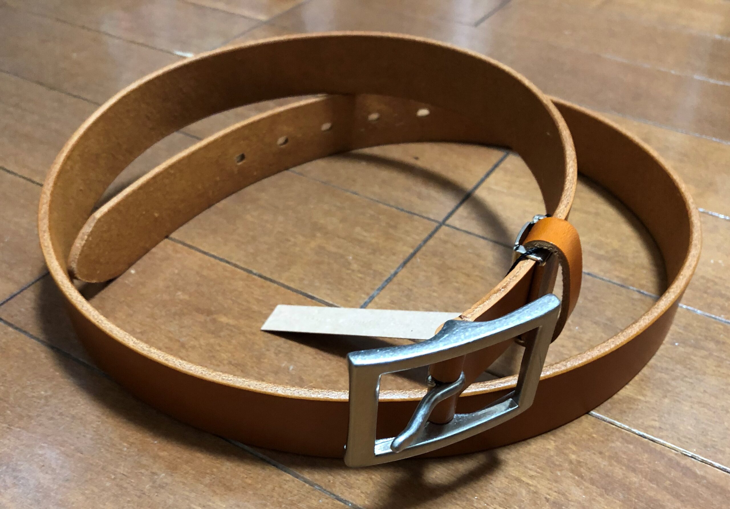 【購入記録】栃木レザーを気に入ったので、ベルトを買った
