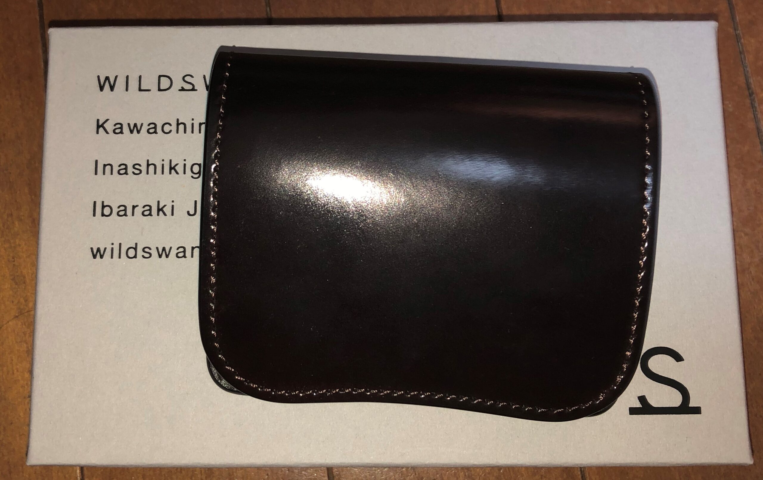 【購入記録】ワイルドスワンズ パーム シェルコードバン×サドルプルアップ