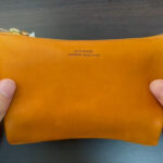 【購入記録】SLOW 栃木レザーのポーチ Sサイズ