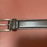 【エイジングレポート】1年使用したK.T.LEWISTONのコードバンベルト ベルトにコードバンは向いているのか？