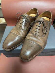 【エイジングレポート】SCOTCH GRAIN 濃茶 3年半使用