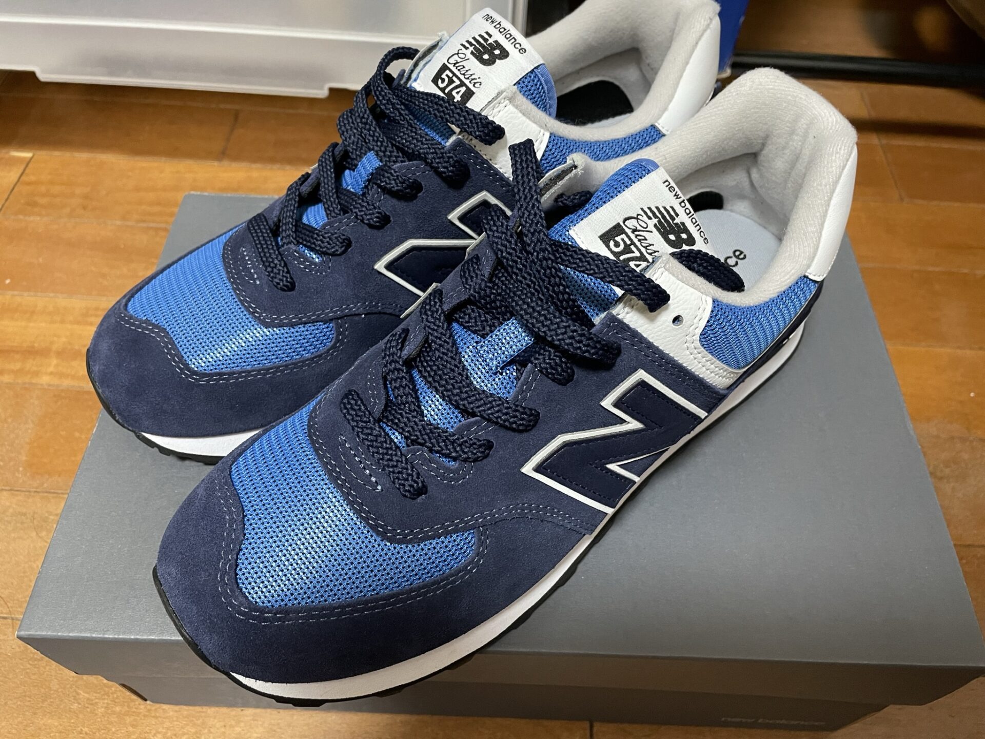 【購入記録】ニューバランス ML574 [ブルー]