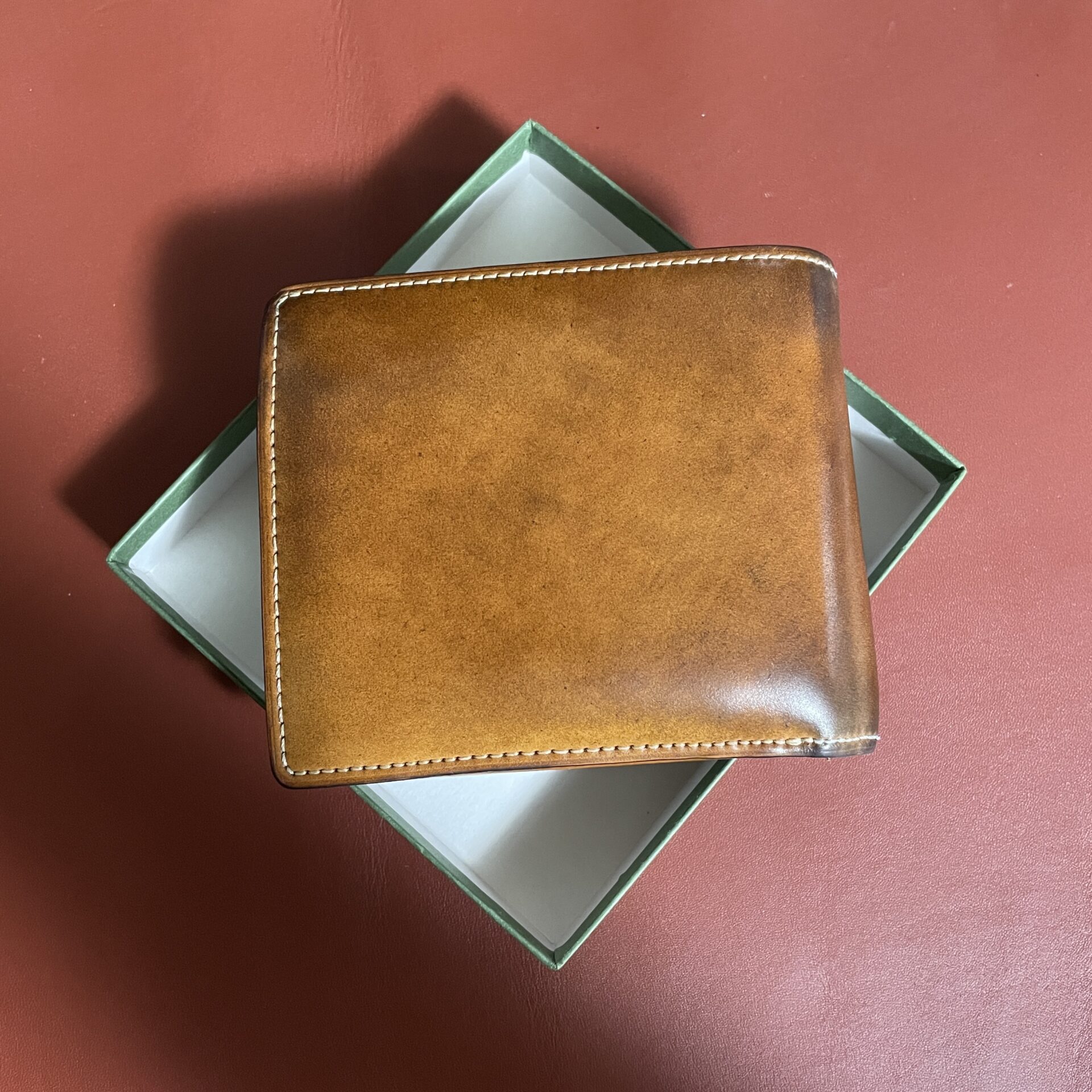 【エイジングレポート】キプリスのナチュラルコードバン財布 3年使用