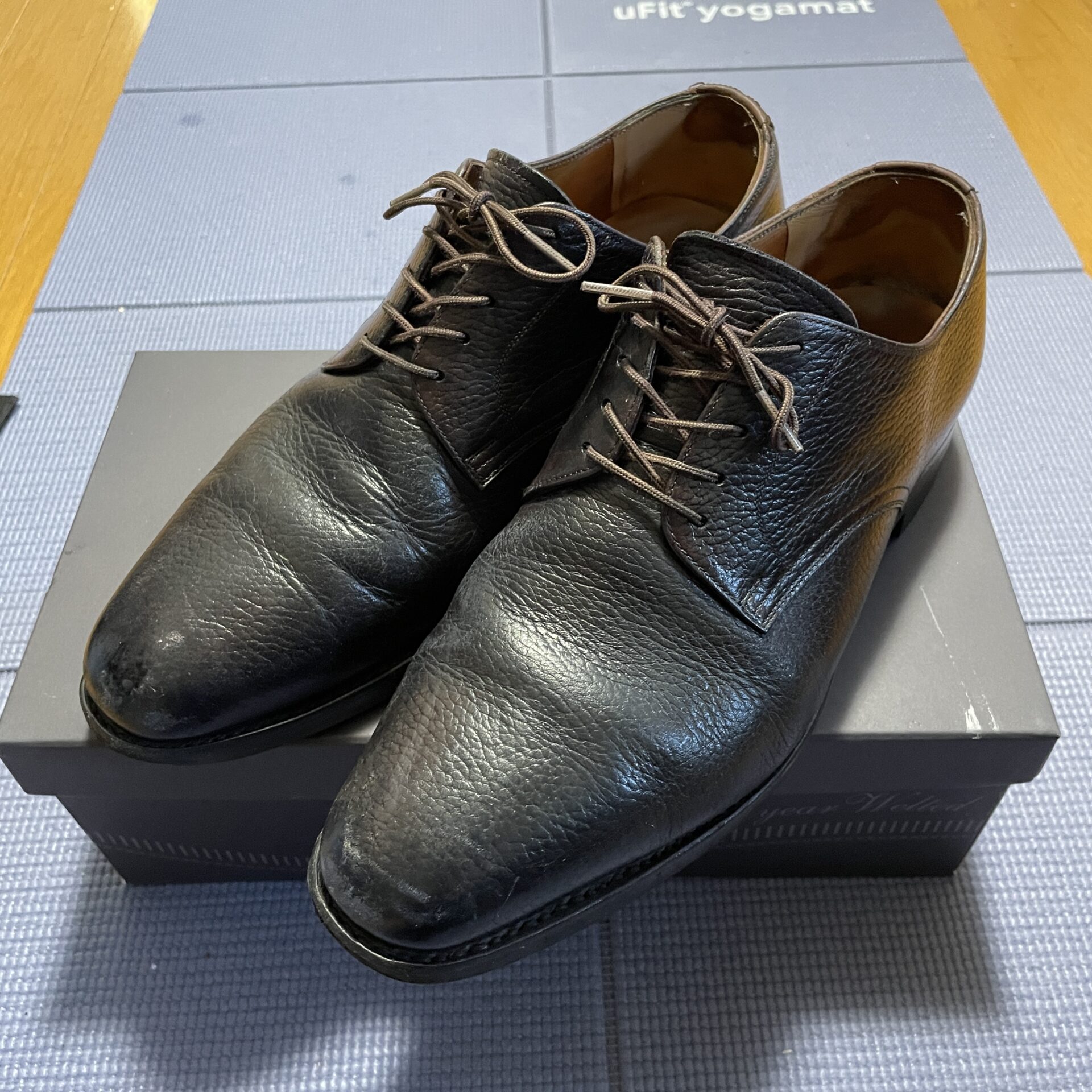 【エイジングレポート】6年履いたSCOTCH GRAIN!個人で染め替えもしたお気に入りの一足