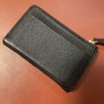 【エイジングレポート】ガンゾ　L字ファスナーミニ財布[ケセマ（シャークスキン）]　 3か月利用の感想
