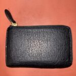 【エイジングレポート】ガンゾ L字ファスナーミニ財布[ケセマ（シャークスキン）] 1年半使用