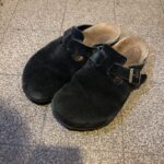 【エイジングレポート】ビルケンシュトック　ボストン（スウェード、ブラック）1年使用