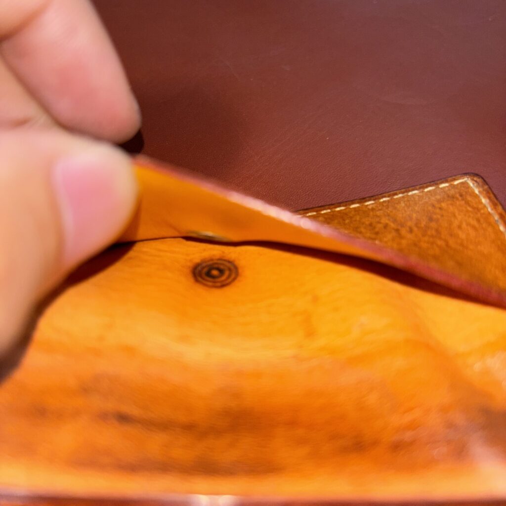 4年半使用した内装のエイジング