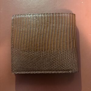 【購入記録】GANZO LIZARD6 二つ折り財布|クロコより現実的でコードバンと同じ価格帯