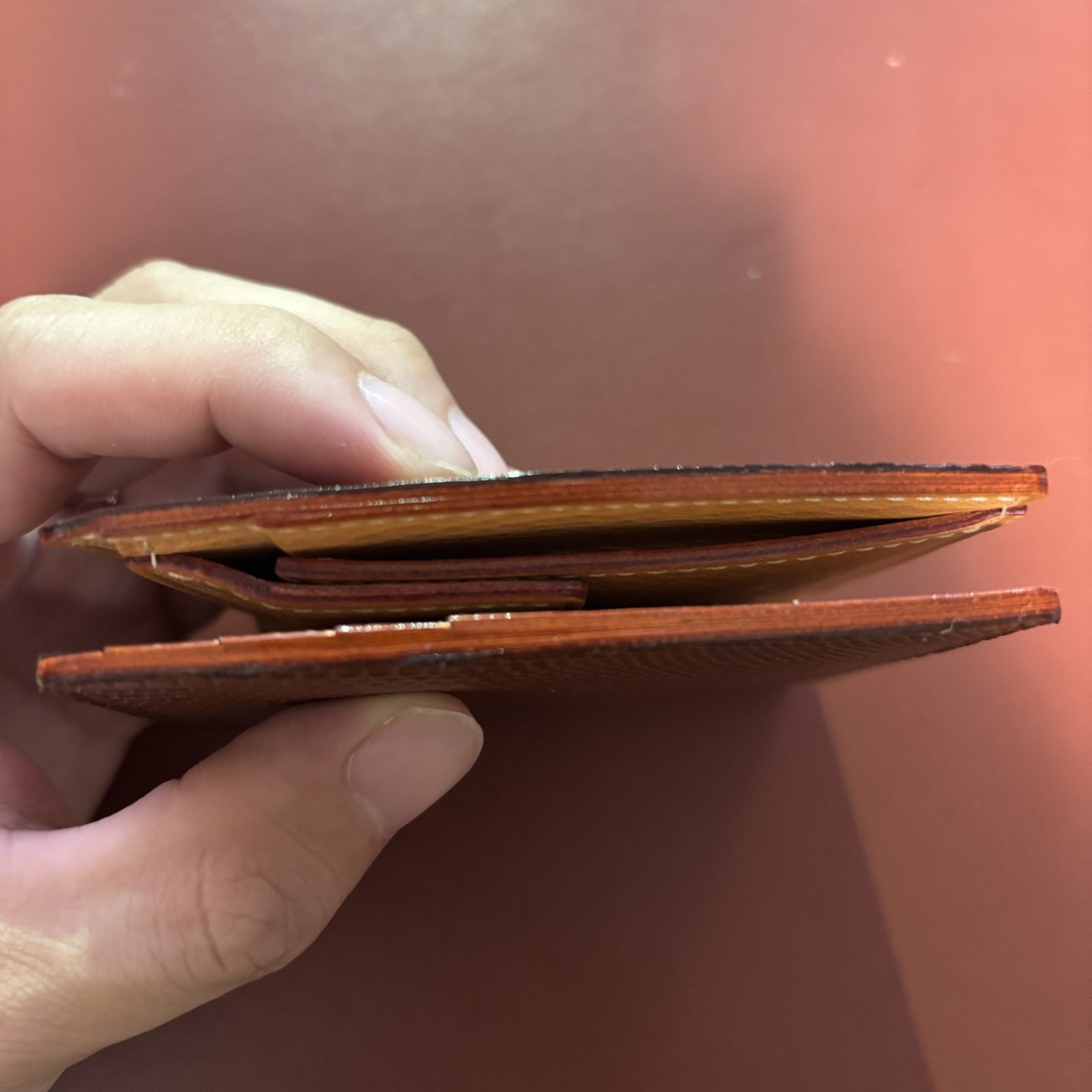 LIZARD6の薄さがわかる側面